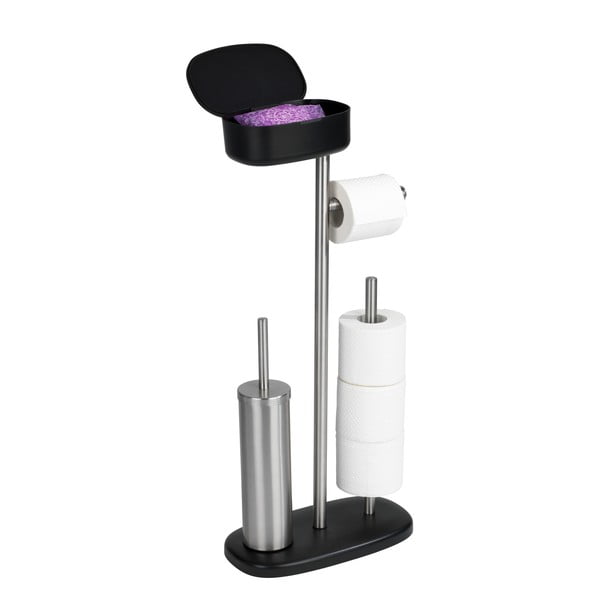 Rivazza rozsdamentes WC-állvány polccal - Wenko-image-3