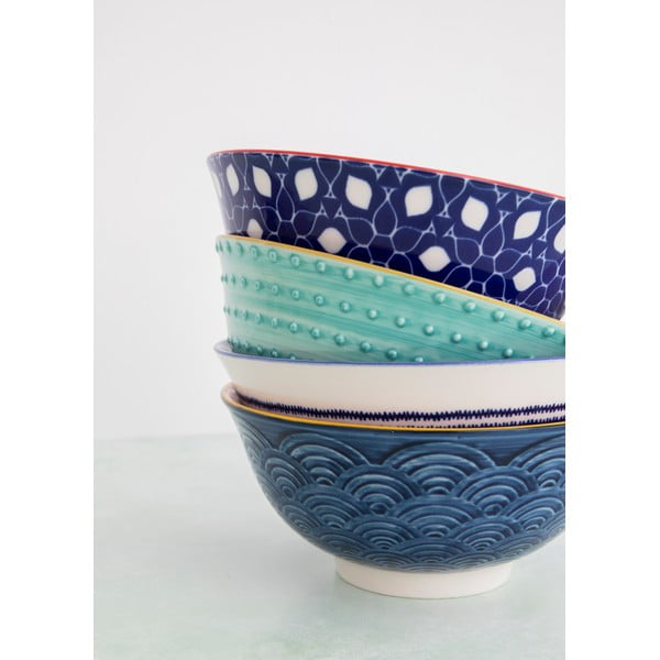 4 db-os kerámia tál készlet, ø 16,5 cm - Kitchen Craft-image-2