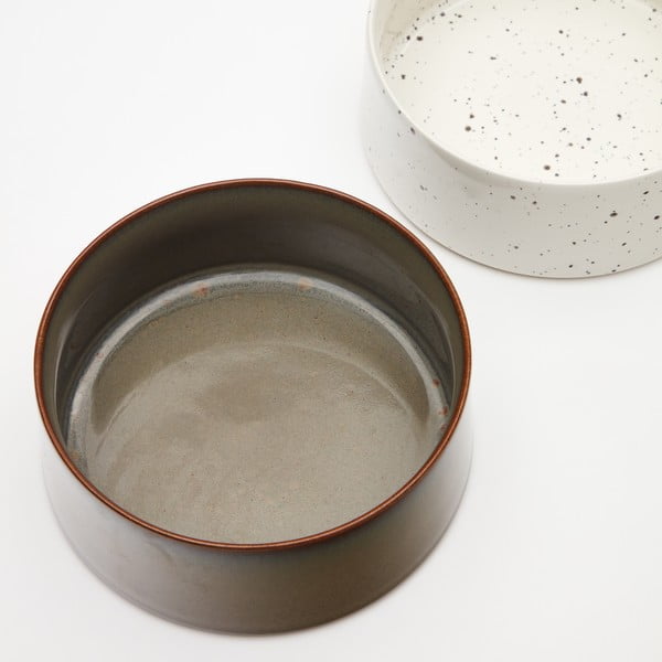 Kerámia kutyatálka szett 2 db-os ø 14 cm Dumbi - Kave Home-image-2