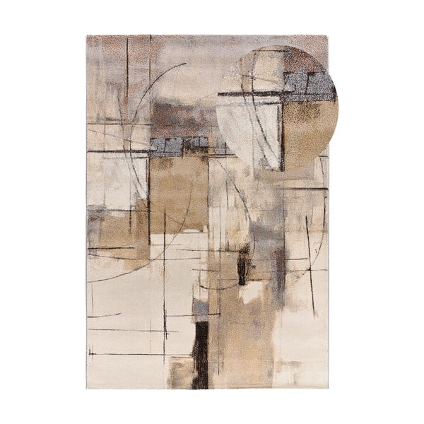 Szürke-bézs szőnyeg 133x190 cm Beruti – Universal