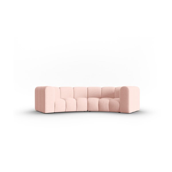 Rózsaszín kanapé 322 cm Lupine – Micadoni Home