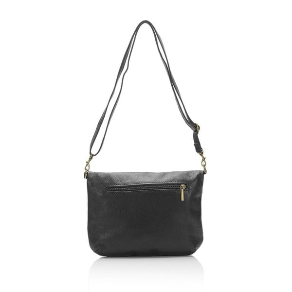 Renae fekete bőrtáska - Lisa Minardi-image-1