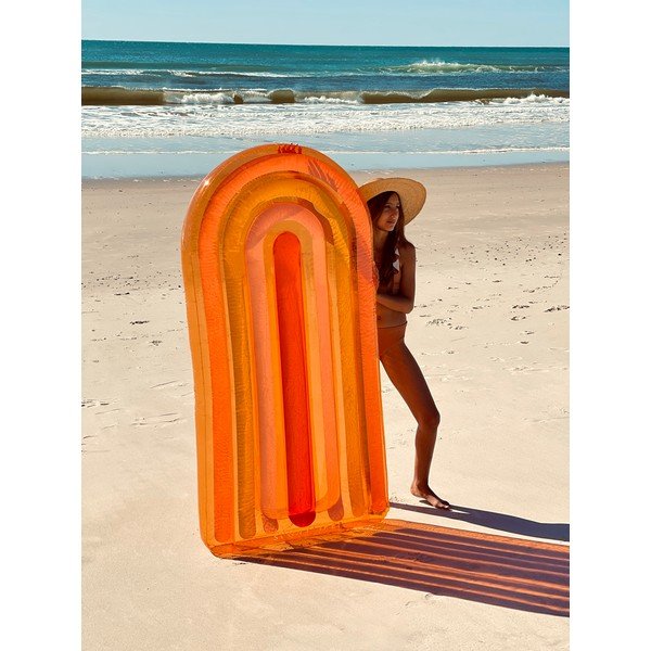 Rainbow felfújható nyugágy - Sunnylife-image-1