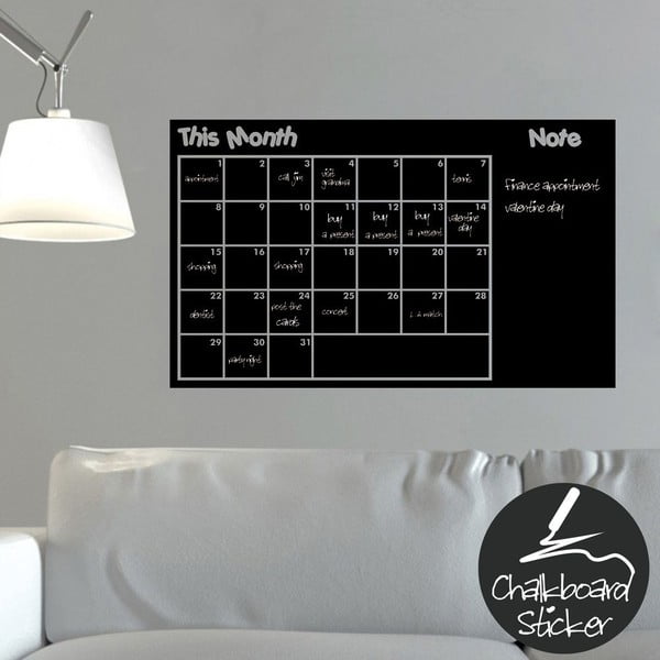 This Month tábla alakú falmatrica-image-1
