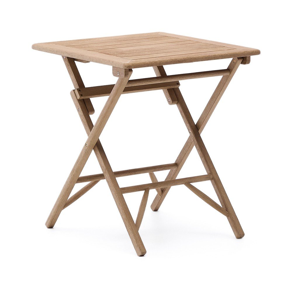 Akácfa kerti étkezőasztal 66x66 cm Dandara  Kave Home