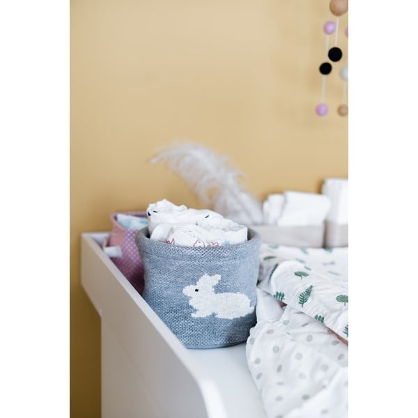 Bunny szürke pamut rendszerező, ø 16 cm - Kindsgut-image-1