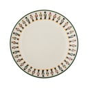 Krémszínű agyagkerámia desszertes  tányér karácsonyi mintával ø 16 cm Jolly – Bloomingville