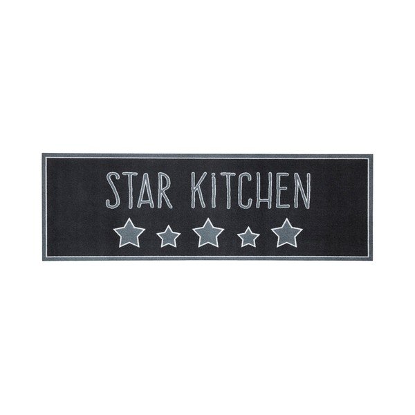 Star sötétszürke futószőnyeg, 50 x 150 cm - Zala Living-image-4
