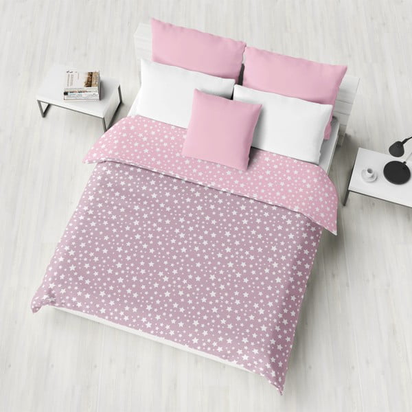 Cassie Puro lila-rózsaszín könnyű steppelt ágytakaró, 160 x 220 cm