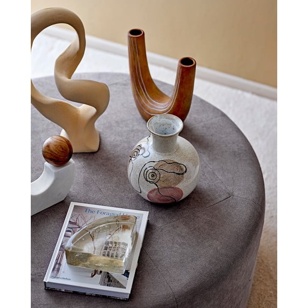 Irini fehér agyagkerámia váza, magasság 22,5 cm - Bloomingville-image-1