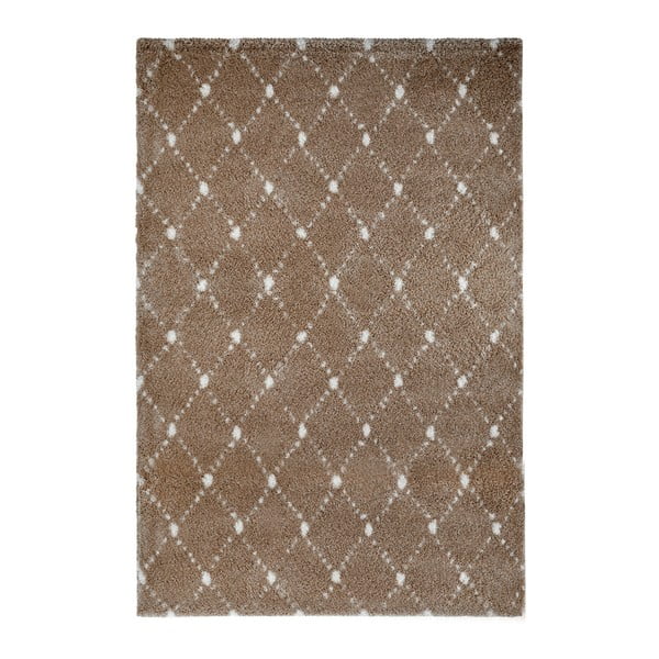 Manhattan Sand barna szőnyeg, 80 x 150 cm - Obsession