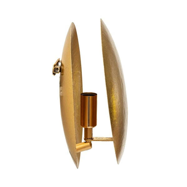 Aranyszínű fali lámpa Goldy Round – Mauro Ferretti-image-3