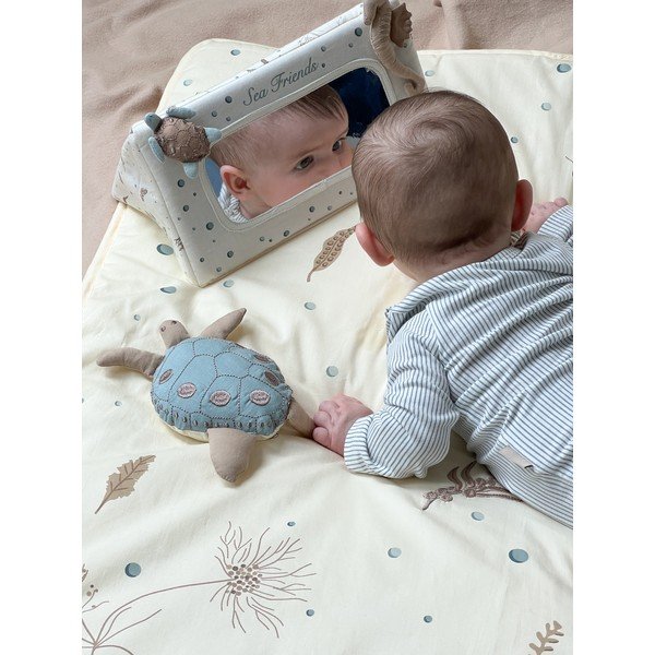 Világossárga játszószőnyeg 80x80 cm Sea Garden – Cam Cam Copenhagen-image-4