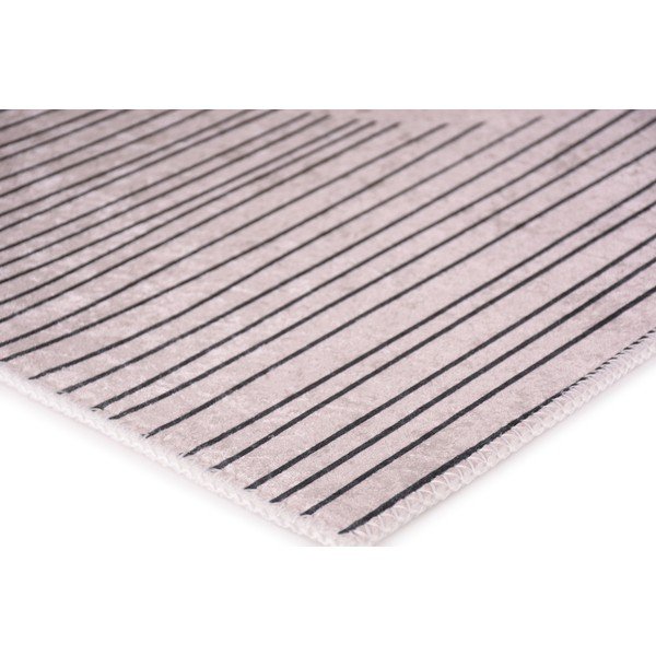Krémszínű mosható szőnyeg 120x160 cm – Vitaus-image-2