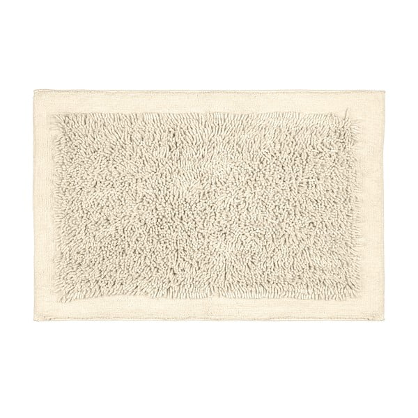 Krémszínű textil fürdőszobai kilépő 60x90 cm Sidyma – Wenko