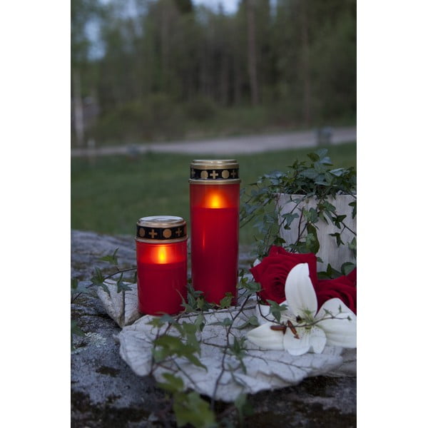 Kültéri LED gyertya (magasság 12 cm) Serene – Star Trading-image-2