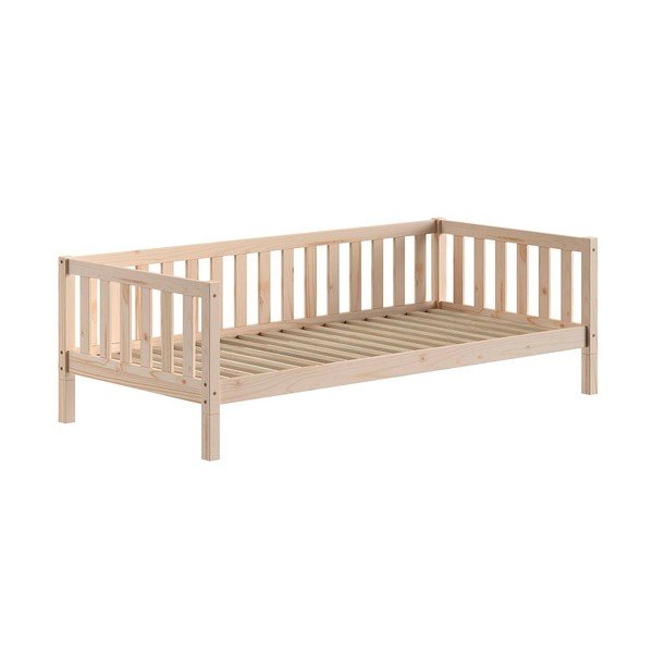 Natúr színű borovi fenyő gyerekágy ágyráccsal 90x200 cm Dallas – Vipack