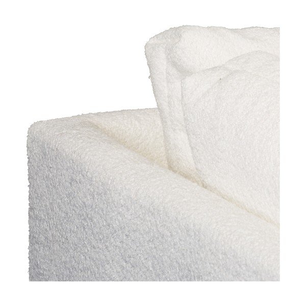 Fehér buklé sarokkanapé (bal oldali) Ariella – Ropez-image-1