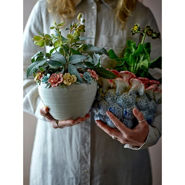 Kőedény kézzel festett kaspó ø 19,5 cm Eanna – Bloomingville-image-2