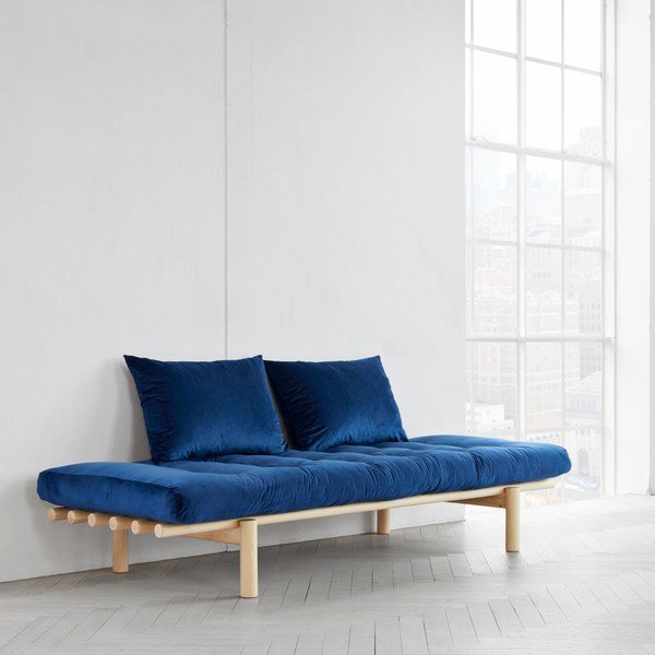 Pace Natural/Velvet Navy kanapé - Karup-image-1