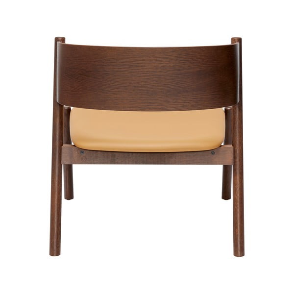 Sötétbarna fotel Oblique – Hübsch-image-3