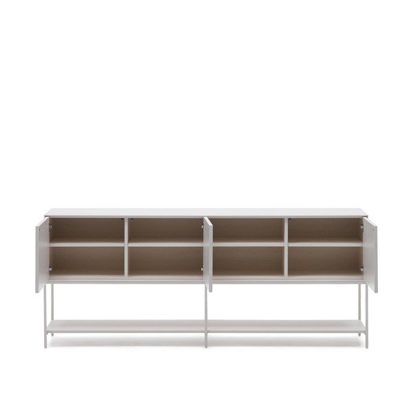 Fehér alacsony komód 195x80 cm Vedrana – Kave Home-image-3