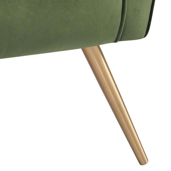 Bodiva sötétzöld bársony karosszék - Actona-image-2