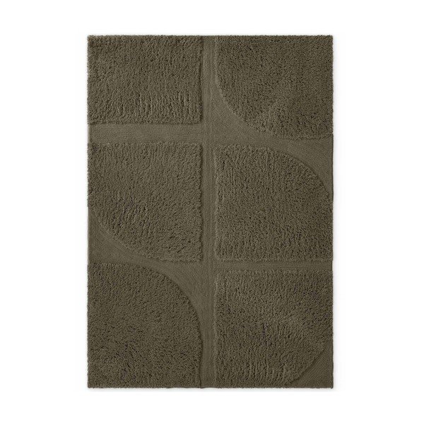 Khaki kézi szövésű szőnyeg 200x300 cm Lambeth Jasper – Ted Baker