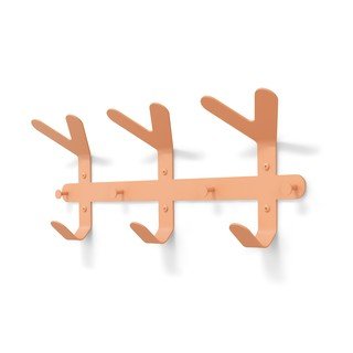 Lazacszínű acél fali fogas 66 cm Frondo – Spinder Design