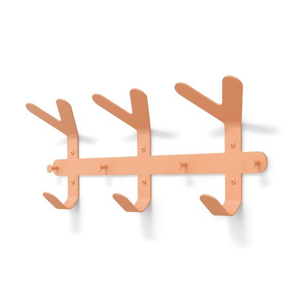 Lazacszínű acél fali fogas 66 cm Frondo – Spinder Design