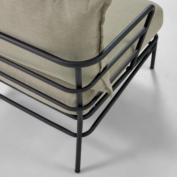 Mareluz bézs fémszerkezetű kerti fotel - Kave Home-image-4