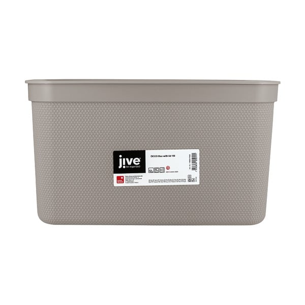 Műanyag tárolódoboz fedéllel Deco - Rotho-image-3