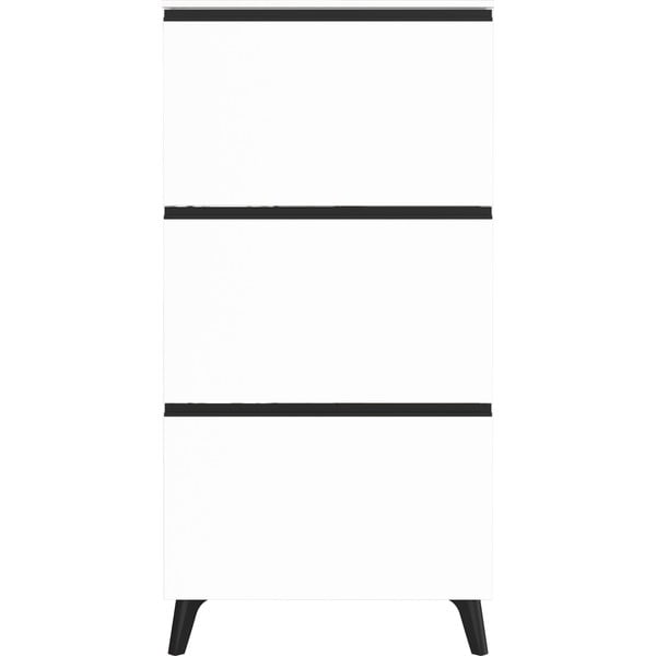 Fehér billenő ajtós cipőtartó Scarpa – Germania-image-1