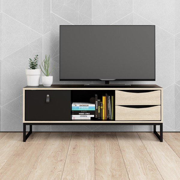 Stubbe fekete TV-állvány - Tvilum-image-1