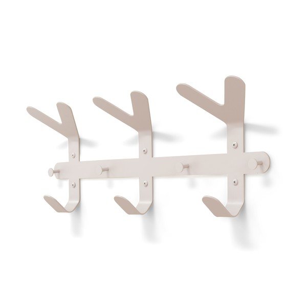 Szürkésbarna acél fali fogas 66 cm Frondo – Spinder Design