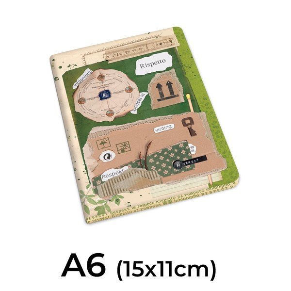 Füzet készlet 192 oldal 2 db-os A6 Rispetto – Kartos-image-2