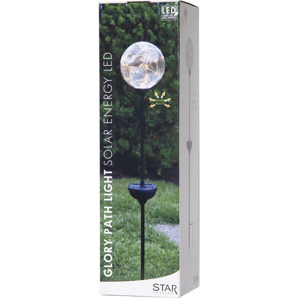 Glory kültéri napelemes LED lámpa, ø 12 cm - Star Trading-image-4