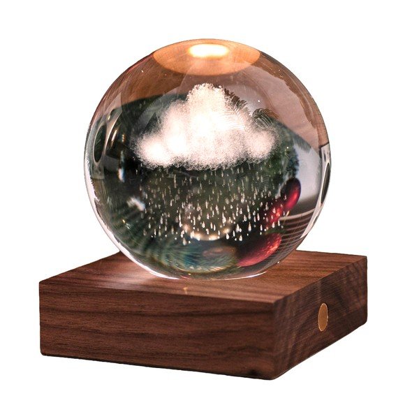 Sötétbarna USB fénydekoráció Amber – Gingko