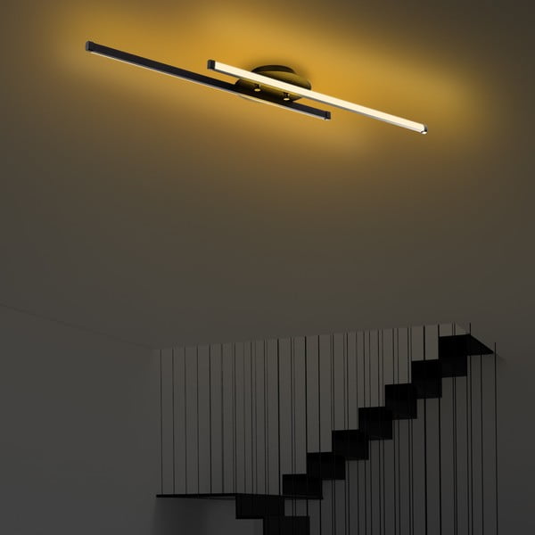 Fekete LED mennyezeti lámpa 10x86 cm Umut – Opviq lights-image-4