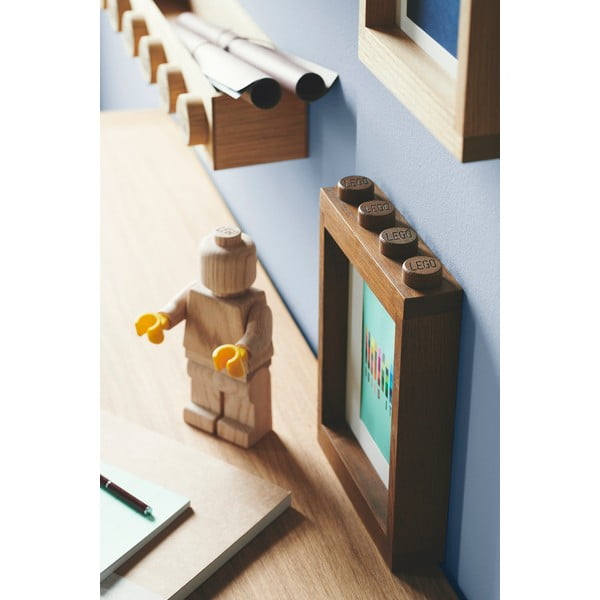 Wood sötét tölgyfa képkeret - LEGO®-image-2