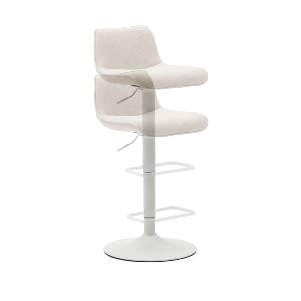 Bézs bárszék szett 2 db-os 103 cm Zenda – Kave Home-image-4