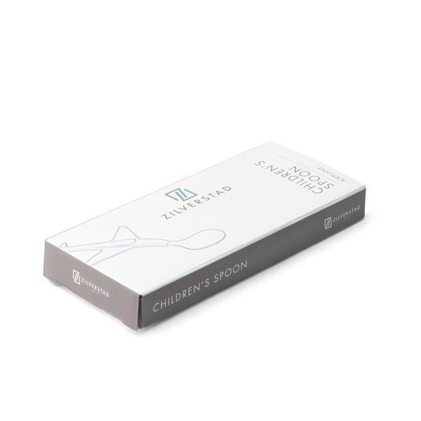 Ezüstszínű rozsdamentes acél gyerek kanál Plane – Zilverstad-image-3