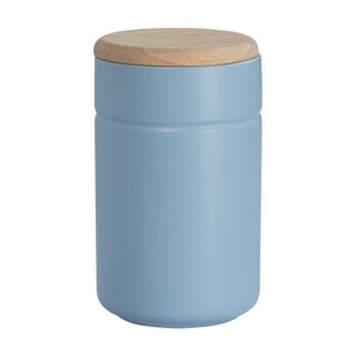 Tint kék porcelán doboz fa fedéllel, 900 ml - Maxwell & Williams