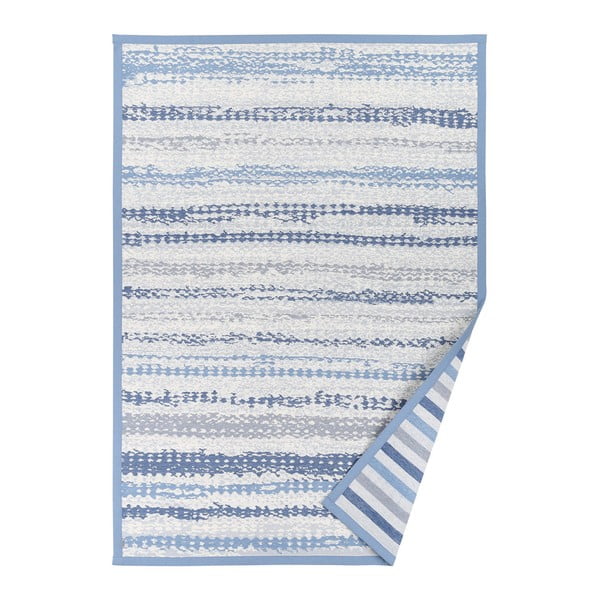 Saara kék mintás kétoldalas szőnyeg, 70 x 140 cm - Narma