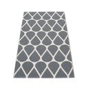 Sötétszürke kültéri-beltéri szőnyeg 70x140 cm Otis Granit – Pappelina