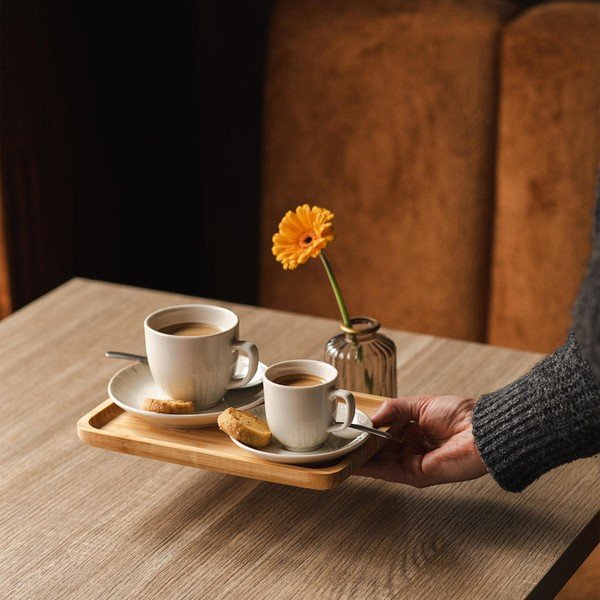 Világosszürke porcelán csésze cappucinóhoz 200 ml Nuance – BonBistro-image-2