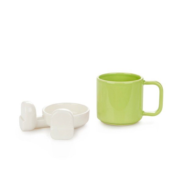 Bögre és tálka készlet Mr. Sitty - Balvi-image-3