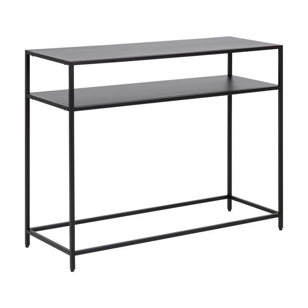 Newcastle fekete konzolasztal, 100 x 35 cm - Actona-image-4