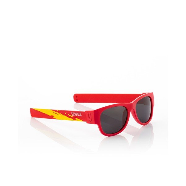 Sunfold Kids Mondial Spain piros összecsukható gyerek napszemüveg - InnovaGoods-image-3