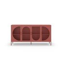 Téglavörös komód 160x90 cm Tayra – Marckeric